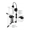 Conector roscado para reeflexUV 350