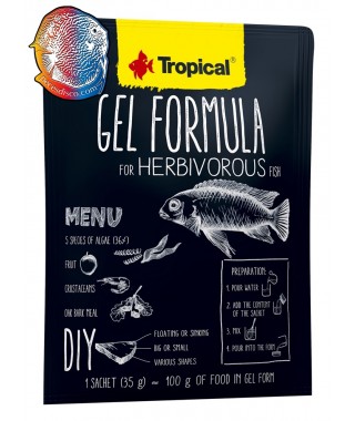 Gel Formula For Carnivorous Fish