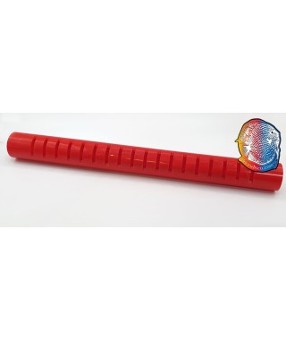 Tubo Ranurado Rojo PVC 32 mm