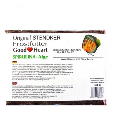 Papilla Stendker Spirulina 500gr